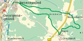 Karte Steinbruchweg Georgensgmnd